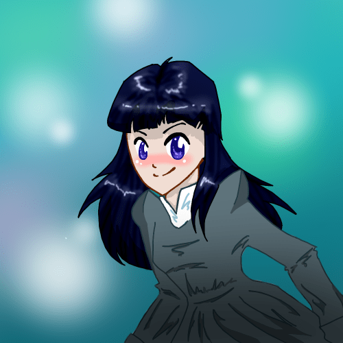 Drawn on the computer/tablet